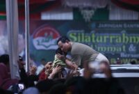 Kehadiran capres nomor urut 2 Prabowo Subianto di Palembang. (Dok. Tim Media Prabowo-Gibran)

