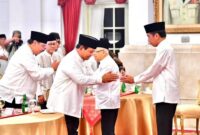 Menteri Pertahanan RI Prabowo Subianto menghadiri acara buka puasa Ramadan 2024 bersama para menteri Kabinet Indonesia Maju. (Dok. Tim Media Prabowo)