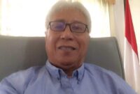 Sekretaris Dewan Pengawas BPD Gapensi Provinsi Sulawesi Tengah, yang juga menjabat sebagai Tenaga Ahli Gubernur Sulawesi Tengah Rusdi Mastura,  Dr.H.Yunan Lampasio,S.E, M.Si (foto : Herman/Haipurwakarta.com)