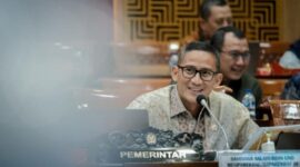 Menteri Pariwisata dan Ekonomi Kreatif Republik Indonesia, Sandiaga Salahuddin Uno. (Dok. kemenparekraf.go.id)