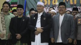 Pelantikan pengurus DPC GWSN Kabupaten Purwakarta oleh Ketua Umum KH.Rd.Abdul Razzak, M.Ag, Kamis 30/01/2025 (foto : Haipurwakarta.com/Herman Makuaseng)