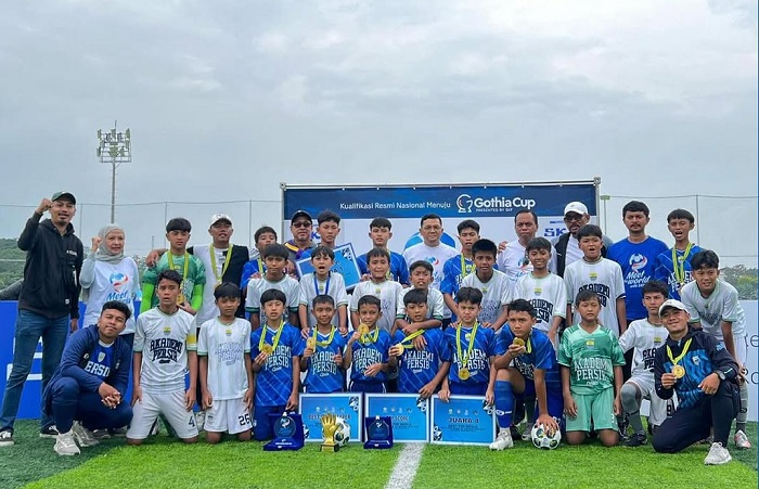 Akademi Persib Cimahi berhasil menjuarai Gothia Cup U-13 2025. (Instagram.com @meettheworldindonesia)

